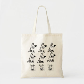 Bolsa Tote Bulldog Francês