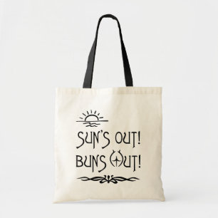 Bolsa Tote Bum de Praia, Sun's Out, Buns Out