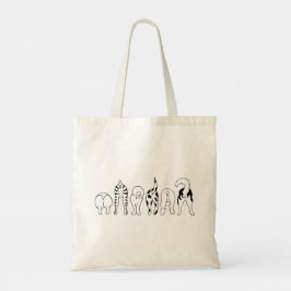 Bolsa Tote Bumbuns de cães