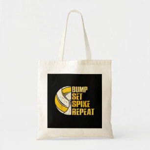 Bolsa Tote Bump Set Spike Repita Volei Divertido