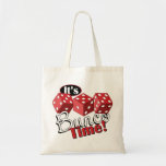 Bolsa Tote Bunco TIme<br><div class="desc">Bunco começa com um rolo de dados!  Que visual divertido para uma noite de jogo favorita.</div>