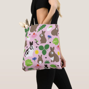 Bolsa Tote Bunnies E Seus Tratamentos
