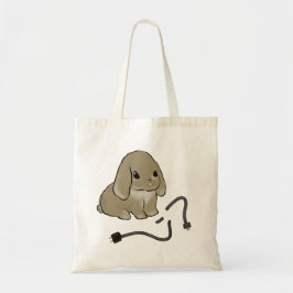 Bolsa Tote Bunny bites phone cable
