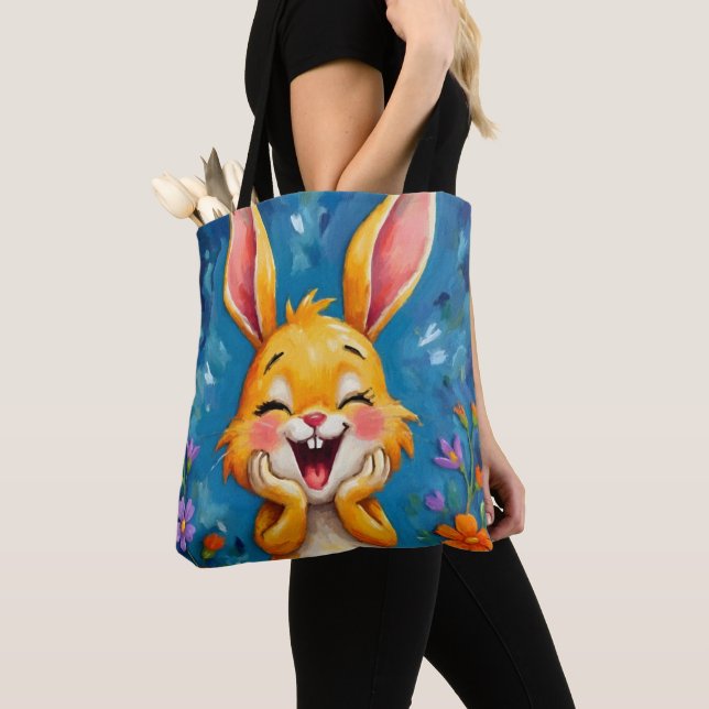 Bolsa Tote Bunny Bliss (Close Up)