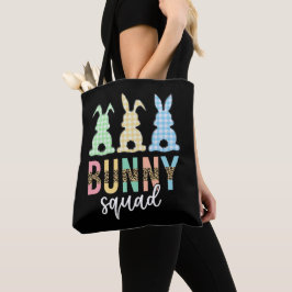 Bolsa Tote Bunny Squad | Coelhinho De Caça De Ovo De Páscoa