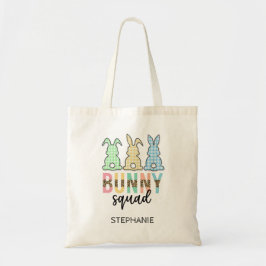 Bolsa Tote Bunny Squad | Coelhinho De Caça De Ovo De Páscoa