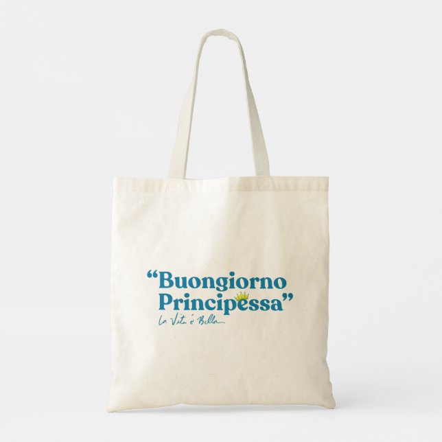 Bolsa Tote Buongiorno Principessa (Verso)