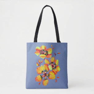 Bolsa Tote Buquê de Flor Tropical Fashionista