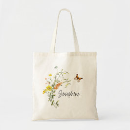 Bolsa Tote Buquê de flores silvestres Bridesmaid Tote Bag