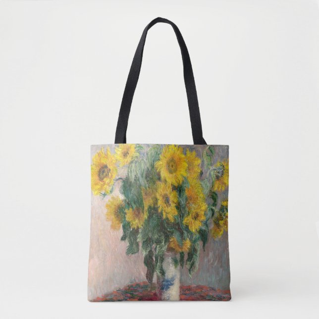 Bolsa Tote Buquê de girassóis (Frente)