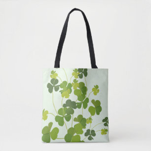 Bolsa Tote Buquê do trevo, Dia de São Patrício