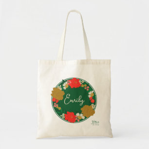 Bolsa Tote Buquê Floral Presente Personalizado para Chá de No