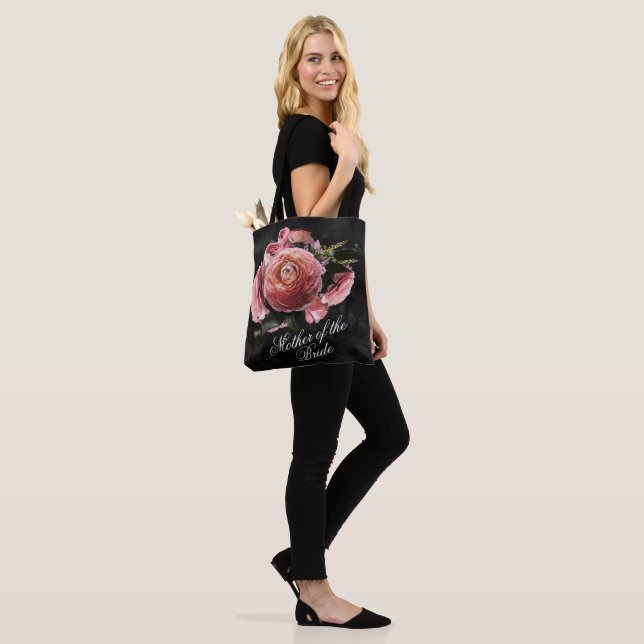 Bolsa Tote Buquê Floral Rosa Romântico Mãe da Noiva (No(a) Modelo)