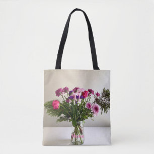 Bolsa Tote Buquê Mama Colorida no Dia da Mãe + Opção Personal