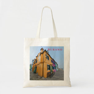 Bolsa Tote Burano abriga vista de perto para o saco