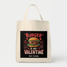 Bolsa Tote Burger é meu Namorados Um Homenagem Hilário
