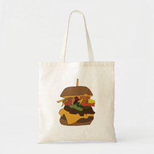 Bolsa Tote Burger Hamburger Burger