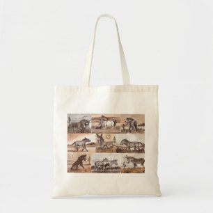 Bolsa Tote Burros selvagens da sacola LLMartin do sudoeste