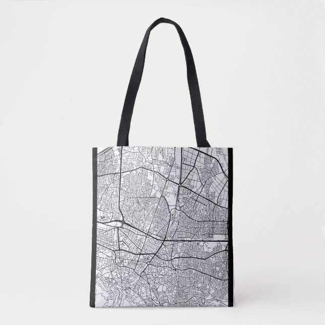 Bolsa Tote Bursa Türkiye Map (Frente)