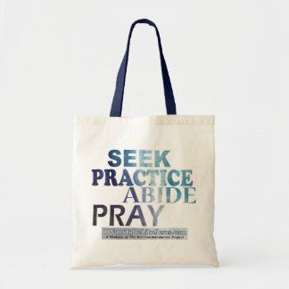 Bolsa Tote Busca-Prática-Habitar-Pray a sacola