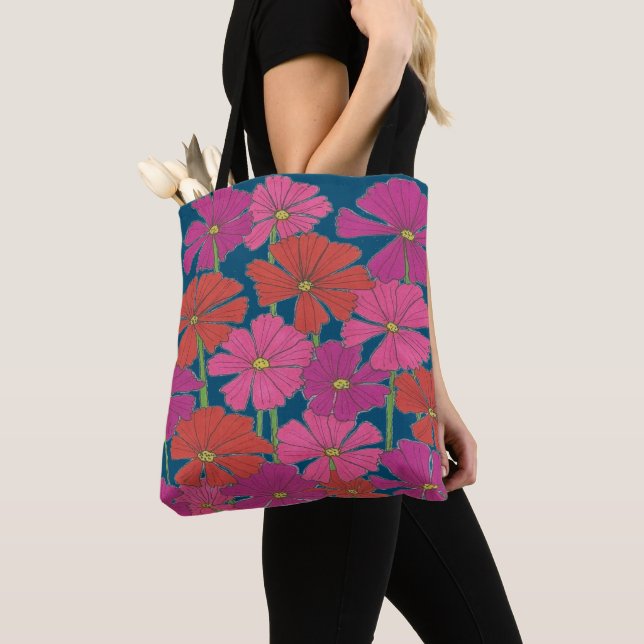 Bolsa Tote Bushel do Cosmos Brilhante (Close Up)