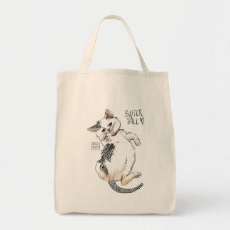 Bolsa Tote Butterball Kitten de MillzyDoesArt Limited Edition