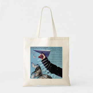 Bolsa Tote Butterfly Flight Canvas
