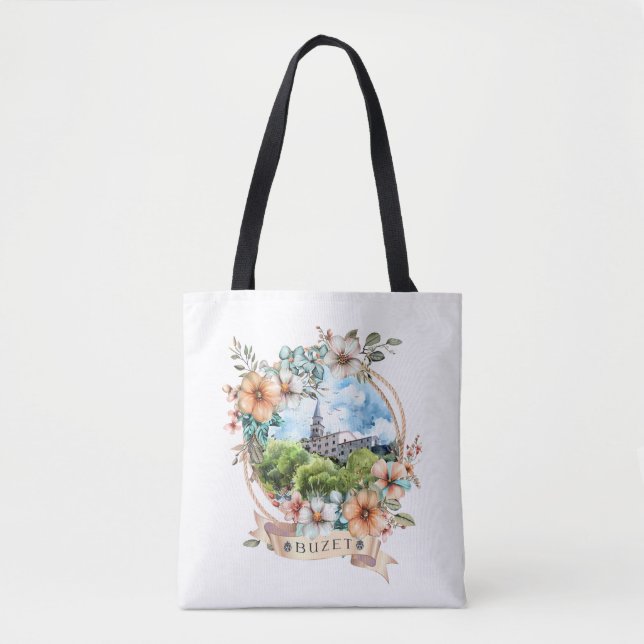 Bolsa Tote Buzet Croatia (Frente)