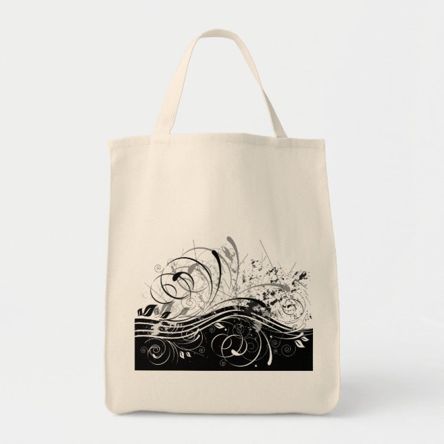 Bolsa Tote BWgrunge (Frente)