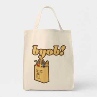 Bolsa Tote byob! À infinidade!