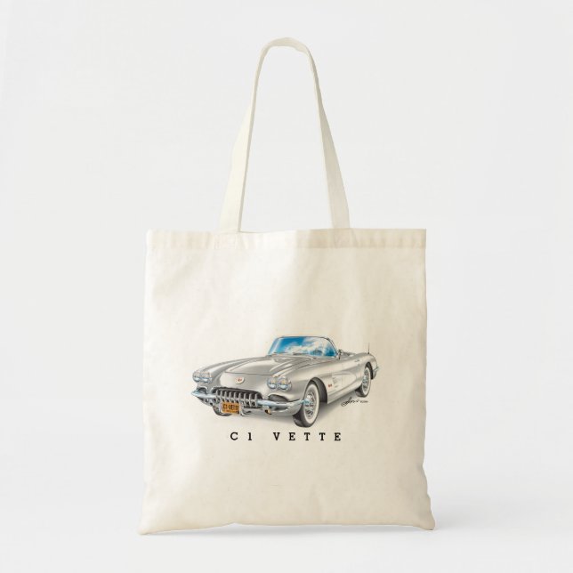 BOLSA TOTE C-ONE AUTOMOBILE ART (Frente)