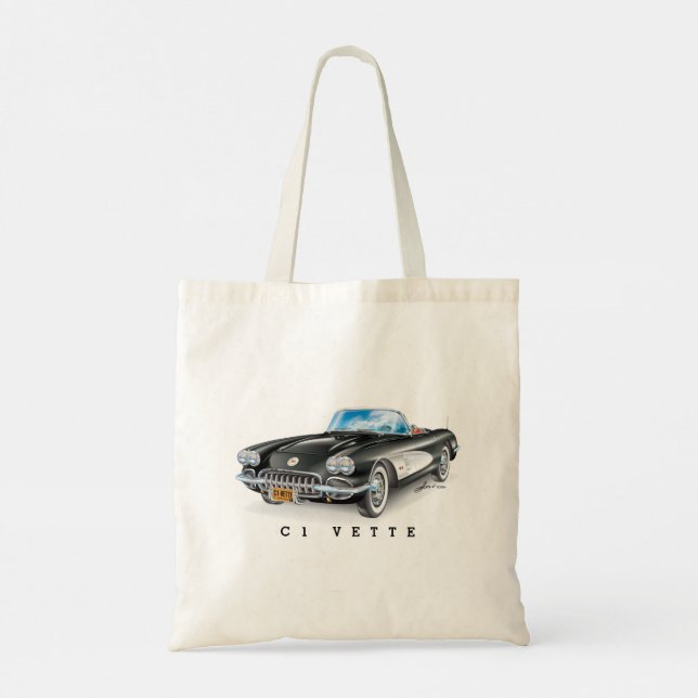 BOLSA TOTE C-ONE AUTOMOBILE ART (Verso)