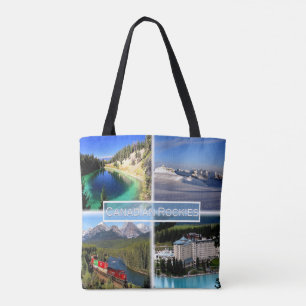 Bolsa Tote CA Canadian Rockies - Vale dos Cinco Lagos -
