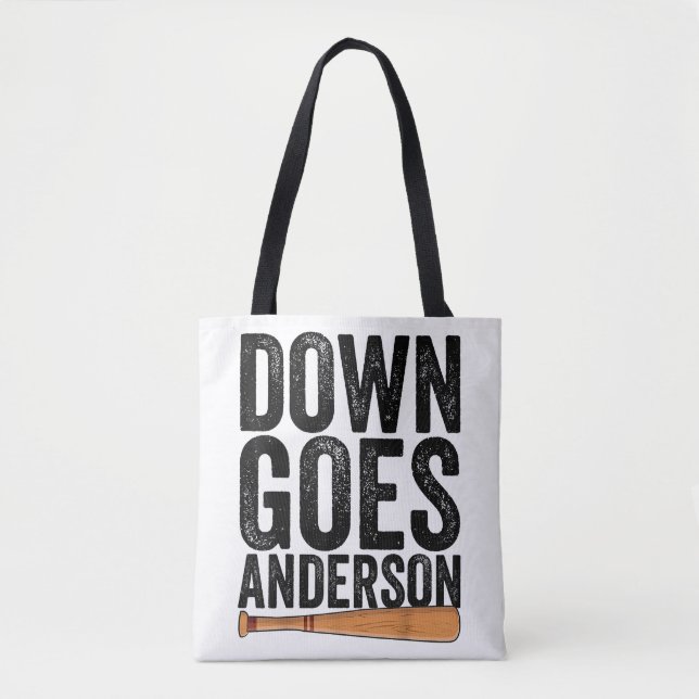 Bolsa Tote CABA ABA ANDERSON BASEBOL ENGRAÇADO presente ANDER (Frente)