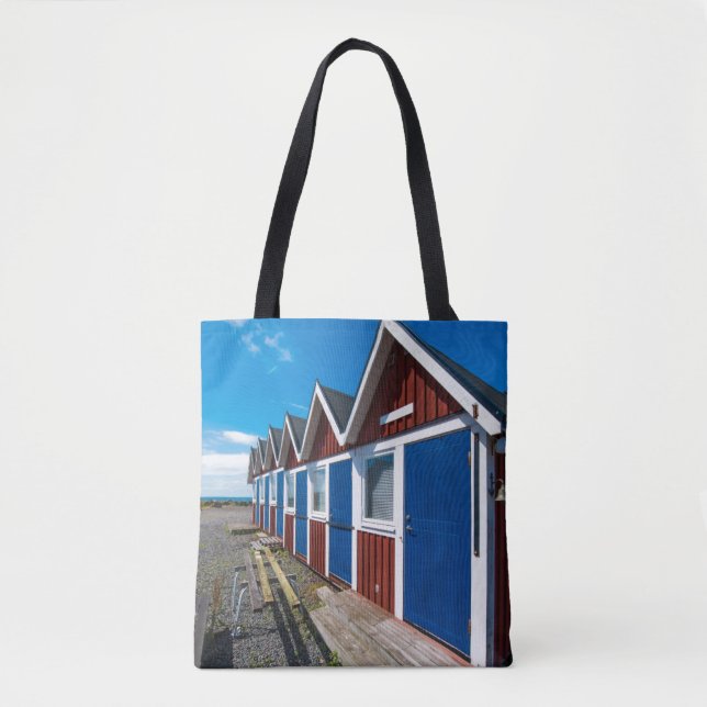 Bolsa Tote Cabanas 3 da praia (Frente)
