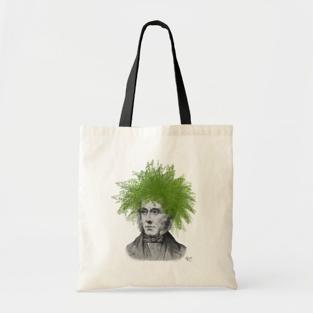 Bolsa Tote Cabeça de Asparagus Fern (Frente)