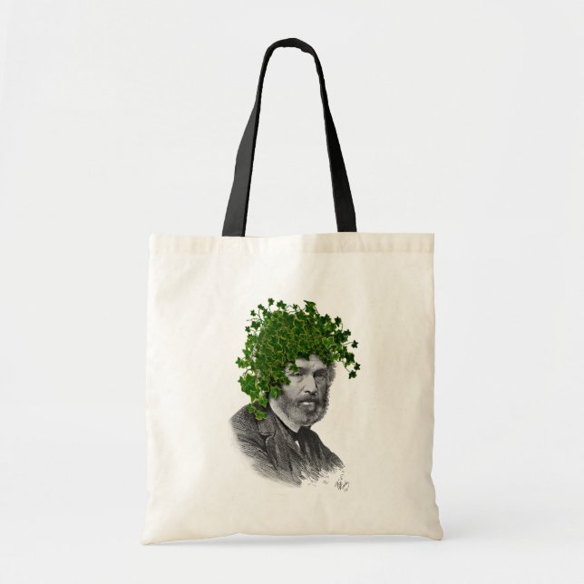 Bolsa Tote Cabeça de Ivy Head Plant (Frente)