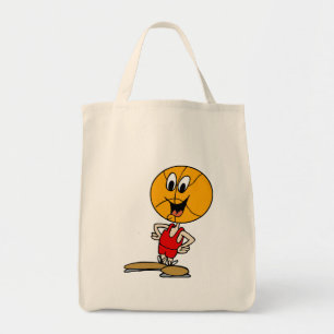Bolsa Tote cabeça do basquetebol