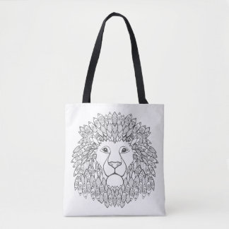 Bolsa Tote Cabeça inspirada 6 do leão