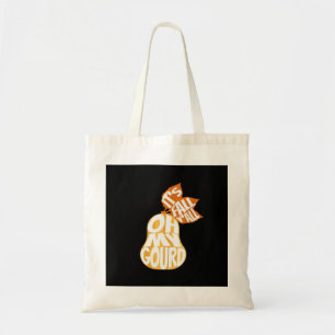 Bolsa Tote Cabeça Queda Foto Engraçado Retro Queda Pun