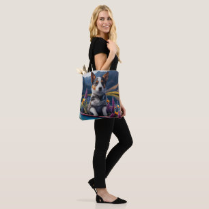 Bolsa Tote Cabeçalho Azul em um Paddle: Uma Aventura Cênica