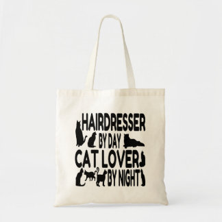 Bolsa Tote Cabeleireiro por Dia Cat Lover pela Noite