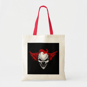 Bolsa Tote Cabelo mau feliz do vermelho do palhaço