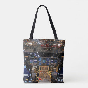 Bolsa Tote Cabina do Deck de Voo do Ônibus Espacial Endeavour