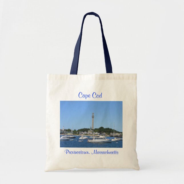 Bolsa Tote Cabo Cod Provincetown Peregrms Monument Tote Bag (Frente)