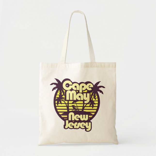 Bolsa Tote Cabo May,New Jersey (Frente)