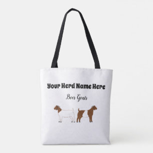Bolsa Tote Cabra de Boer Personalizada