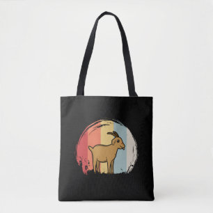 Bolsa Tote Cabra Fofo Retro