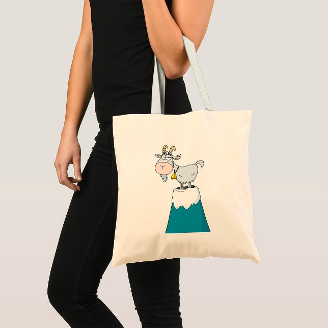 Bolsa Tote Cabra Montês Longhorn (Criador carregado)