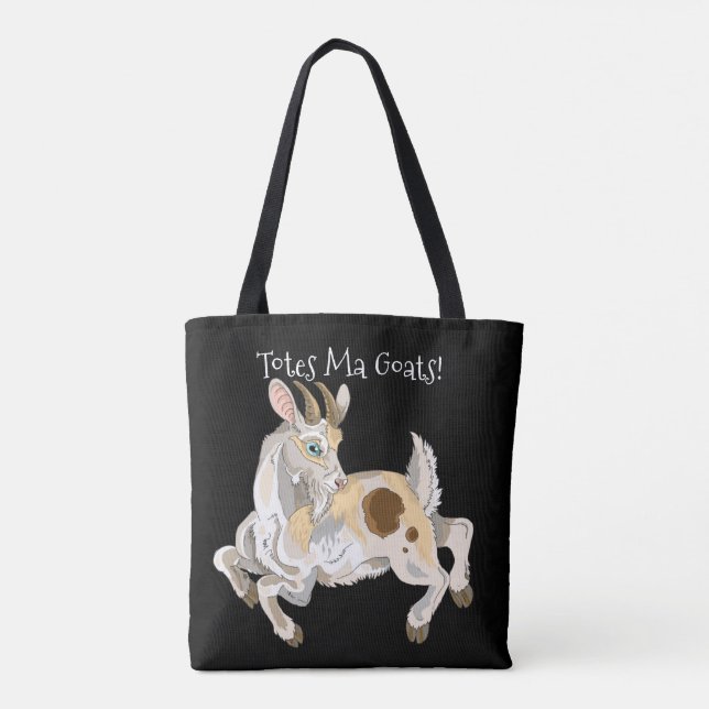 Bolsa Tote Cabras das mães dos bolsas! (Verso)